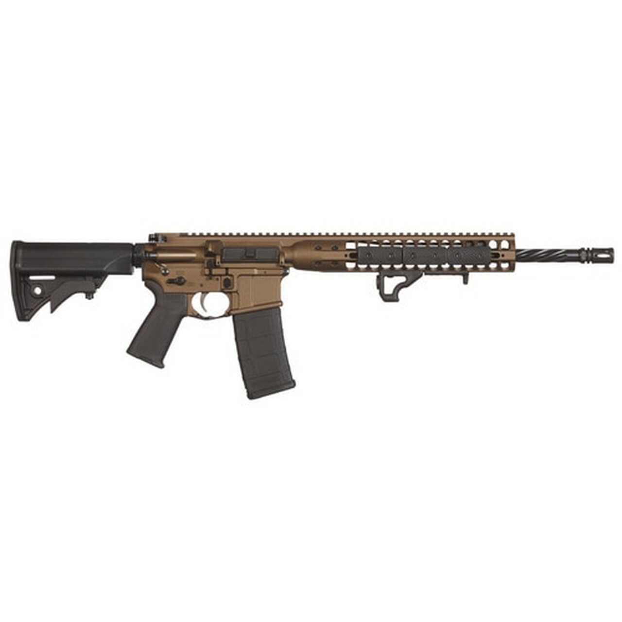 LWRC Direct Impingement *CA Compliant* 223/5.56 16″ Barrel Bronze Finish 10rd Mag