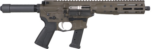 LWRC IC-9 9mm, 8.5″ Threaded Barrel, Patriot Brown Cerakote, M-Lok Rail, 33rd