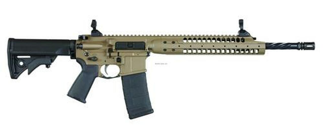 LWRC IC A5 16″, Flat Dark Earth, 5.56MM, 16.1″ Barrel Piston Operation