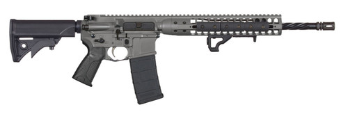 LWRC IC Direct Impingement 5.56x45mm, 16″ Barrel, Tungsten Grey, 30rd