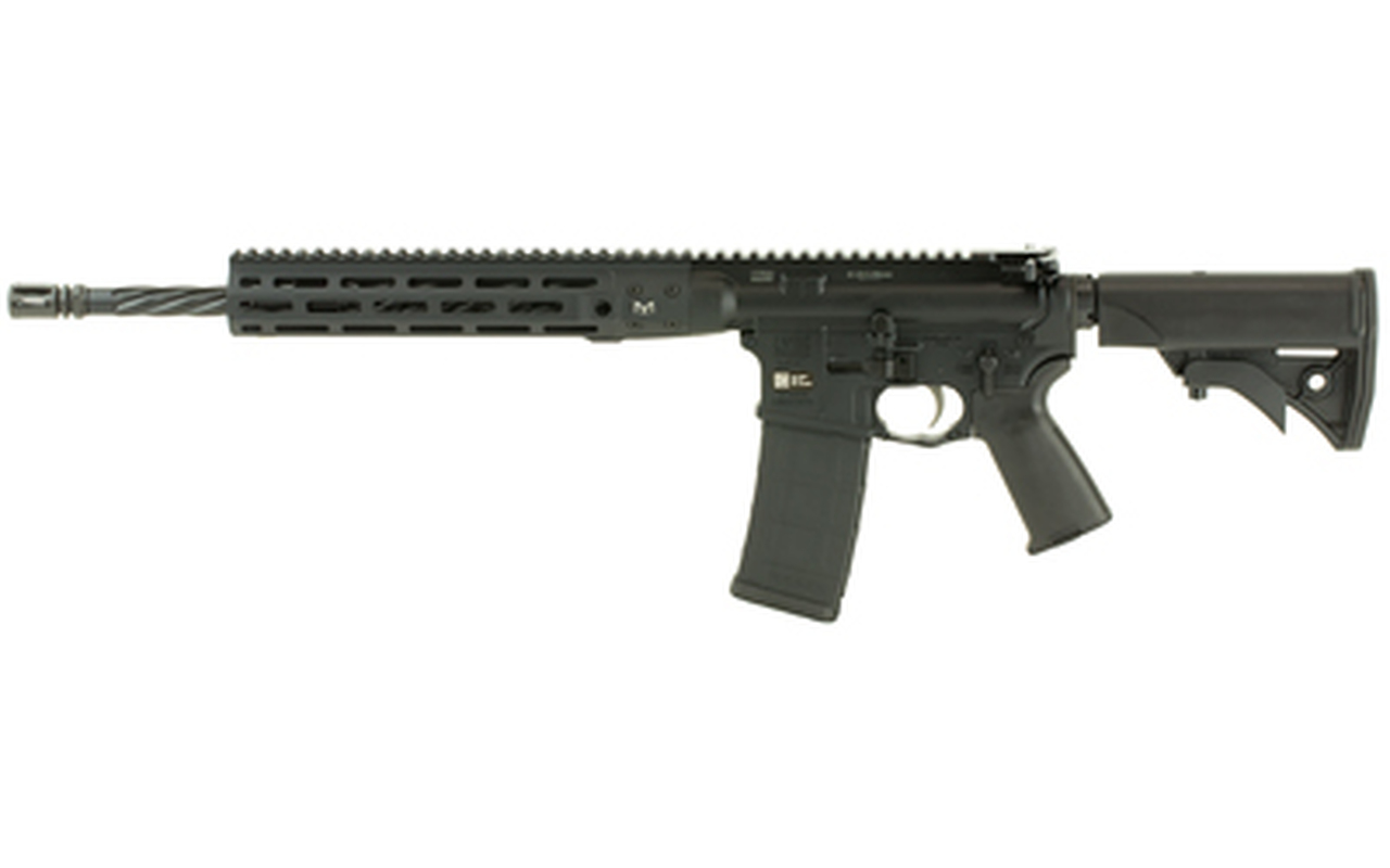 LWRC IC Direct Impingement AR-15 5.56/223 16″ Threaded Barrel Ni-Corr Treated M-LOK Handguard 6-Position Compact Adj Stock 30 Rd Mag