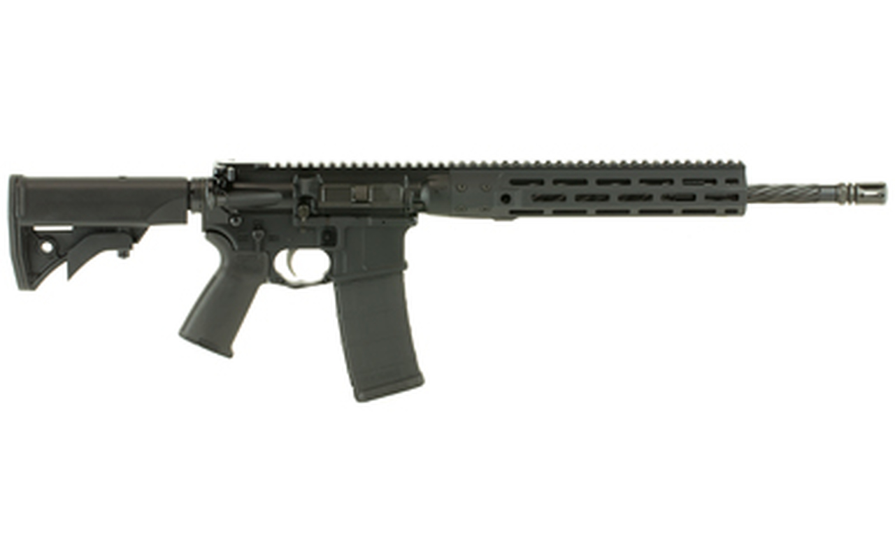 LWRC IC Direct Impingement AR-15 5.56/223 16″ Threaded Barrel Ni-Corr Treated M-LOK Handguard 6-Position Compact Adj Stock 30 Rd Mag