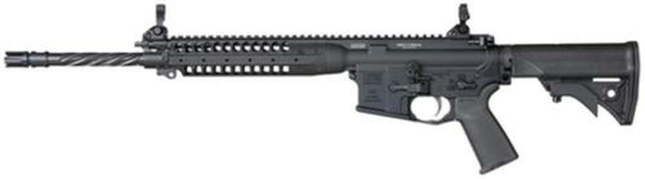 LWRC IC-Enhanced 5.56/223 16″ Spiral Fluted Barrel Adjustable Stock MOE Grip 10 Round – CA Compliant 2018