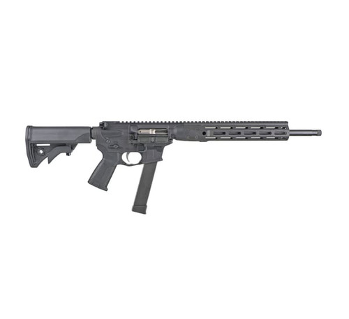 LWRC IC NINE 9mm, 16″ Barrel, Adjustable Stock, Tungsten Gray, 27rd