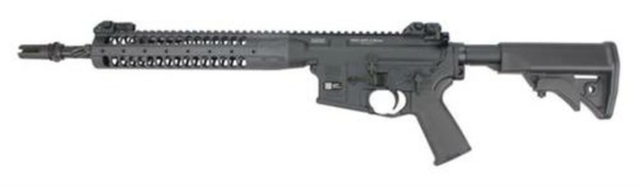 LWRC IC SPR 5.56/223 14.7″ Helical Fluted Barrel, AAC 51T Brake Geissle Trigger Upgrade30rd Mag