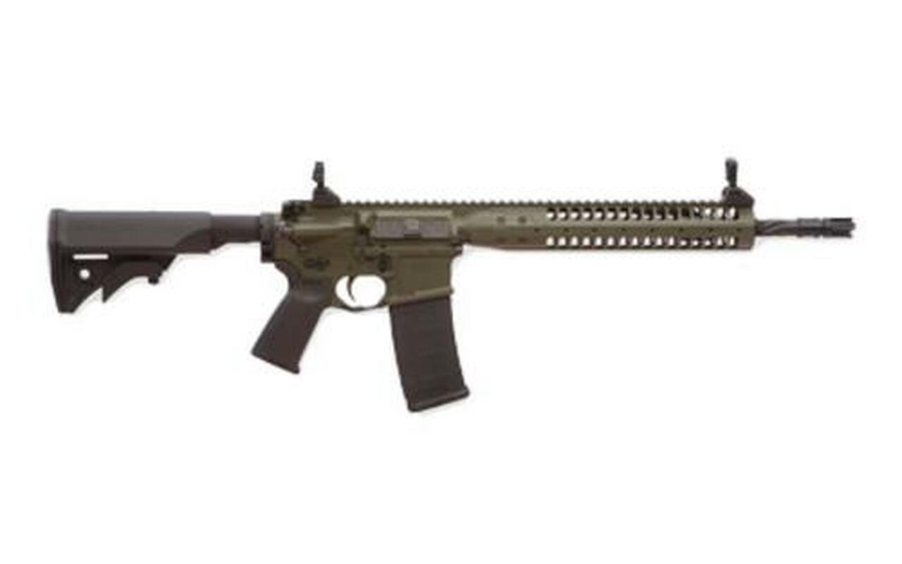 LWRC Improved Carbine SPR 5.56/223 16″ Helical Fluted Barrel Olive Drab Green 30rd Mag