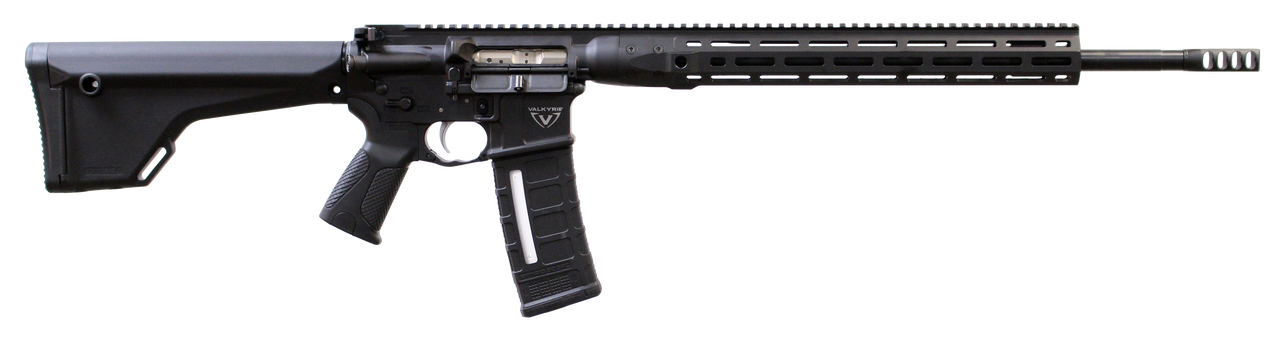 LWRC LWRCI Di *CA Compliant* AR-15 224 Valkyrie 20.1″, Black Adjustable Magpul MOE Synthetic Stock Black Anodized Steel Receiver, 10rd