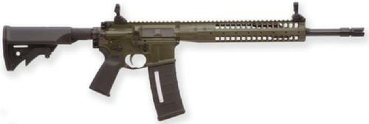 LWRC M6.8-SPR 6.8mm SPC 16.1″ Barrel Flash Hider 5/8x24TPI Modular M6 9″ Rail LWRCI Stock MOE+ Grip Flat Dark Earth 30rd