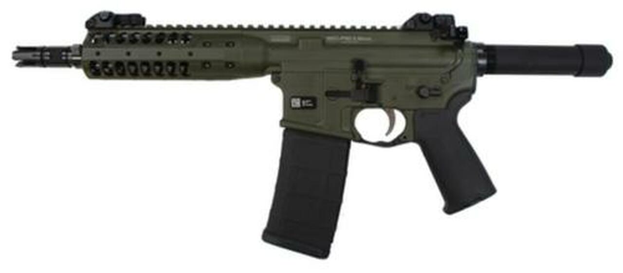 LWRC PSD IC 5.56/223 8.5″ Barrel Skirmish Sights Olive Drab Green Parkerized 30rd Mag