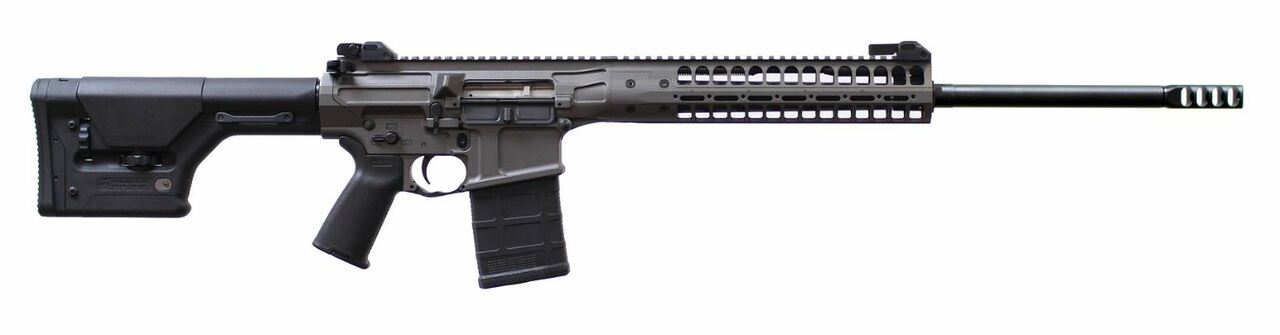 LWRC R.E.P.R. MKII 6.5 Creedmoor, 22″ Barrel, Tungsten Grey Finish, Geissele Trigger, 20rd