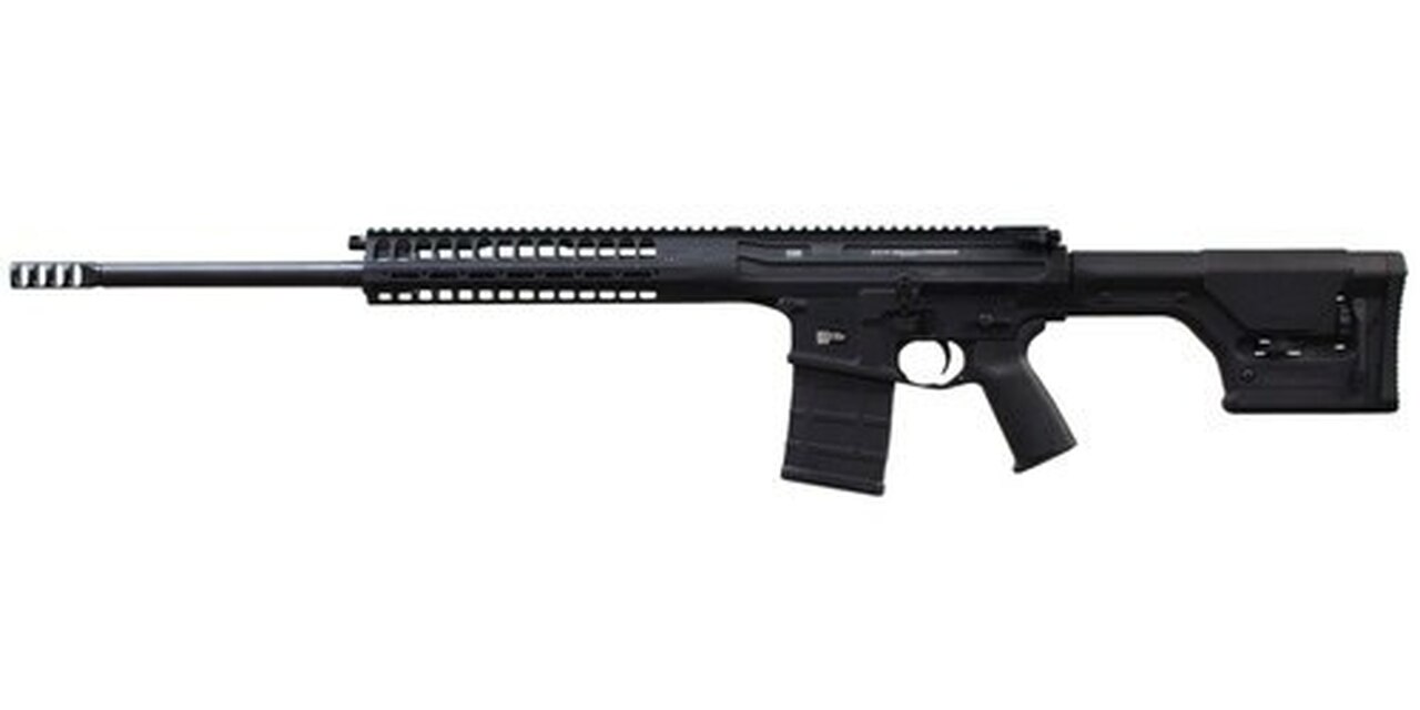 LWRC R.E.P.R. Side Charge 6.5 Creedmoor, 22″ Barrel, Magpul PRS Black Stock, Black, 20rd