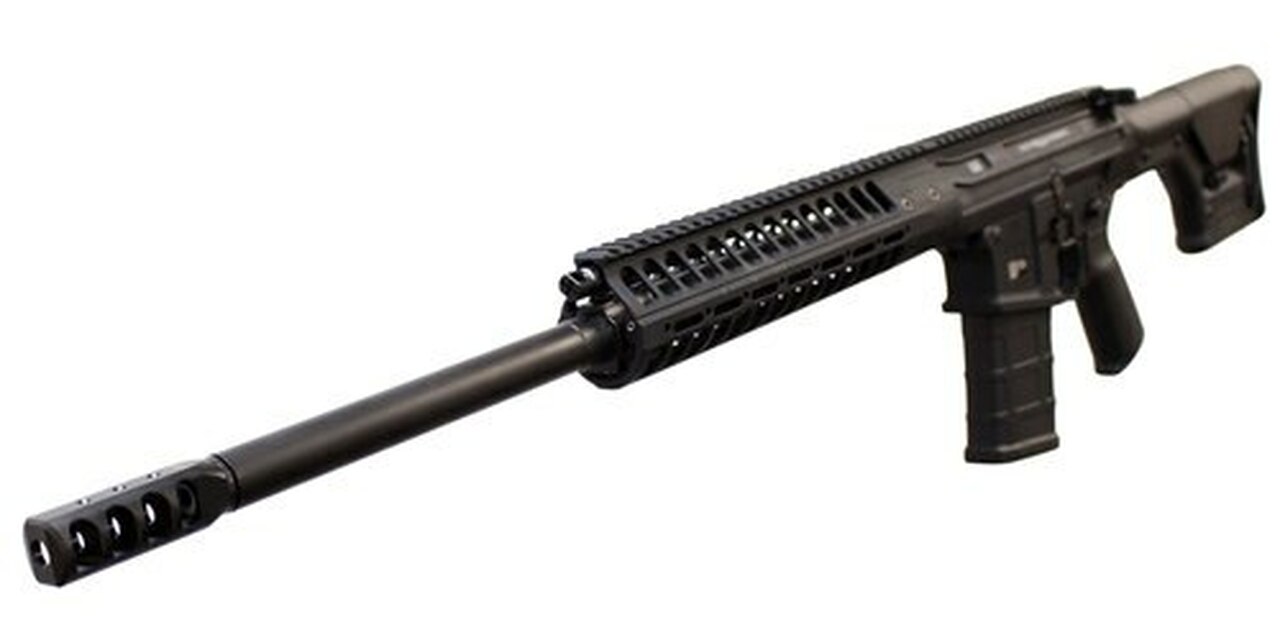 LWRC R.E.P.R. Side Charge 6.5 Creedmoor, 22″ Barrel, Magpul PRS Black Stock, Black, 20rd
