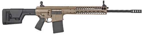 LWRC REPR MKII 308/762NATO, 20″ Spiral Fluted Barrel, Threaded 5/8×24, Ultra Muzzle Brake, FDE, PRS Stock, 20rd Mag