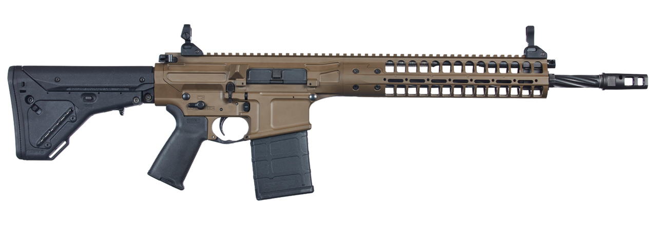 LWRC REPR MKII .308 Win, 20″ Proof Research Barrel, Partriot Brown