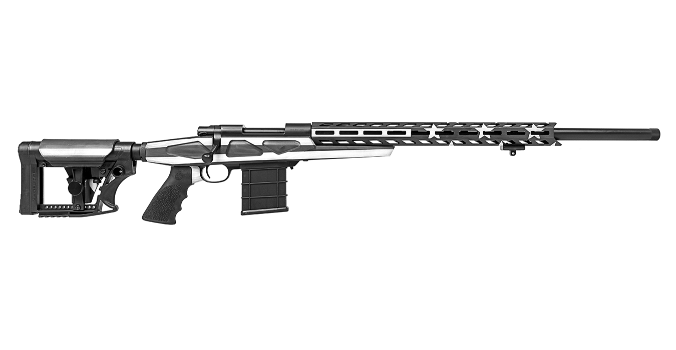M1500 APC 6.5 Creedmoor Bolt-Action ACP with American Flag Cerakote Gray Chassis