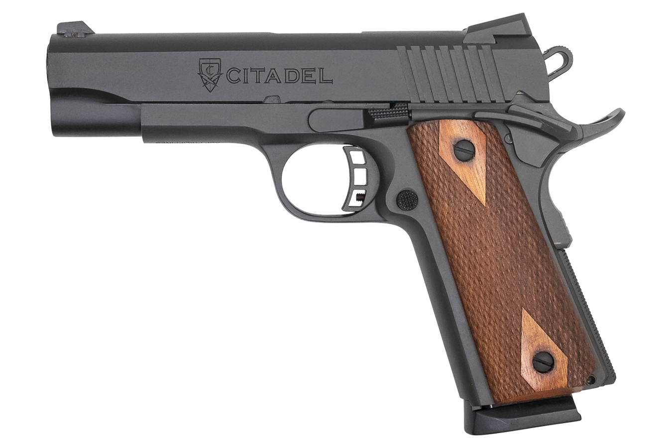 M1911 A1 Commander 9mm Pistol with Wood Grips