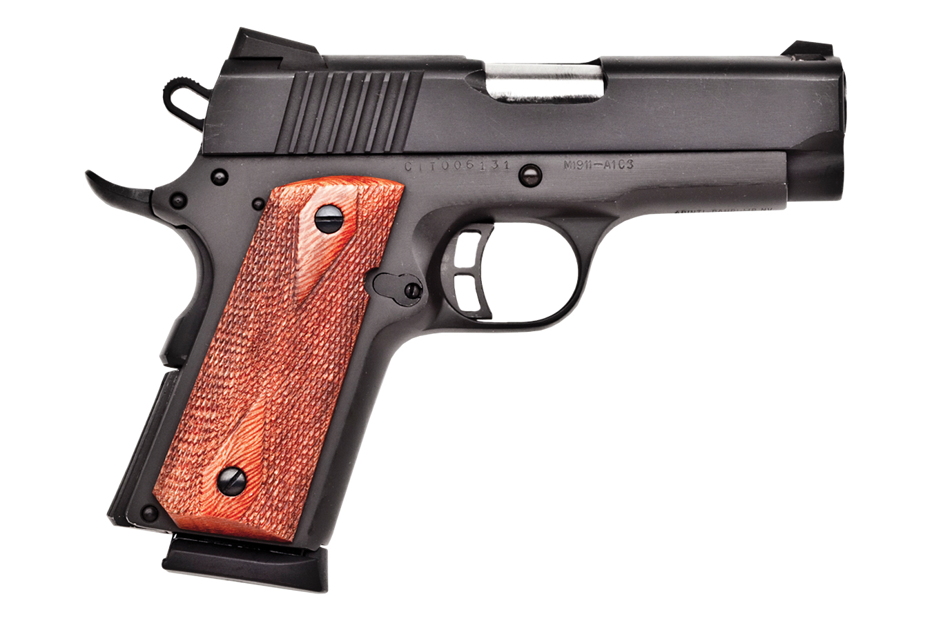 M1911 Officer 9mm Compact Pistol with Wood Grips