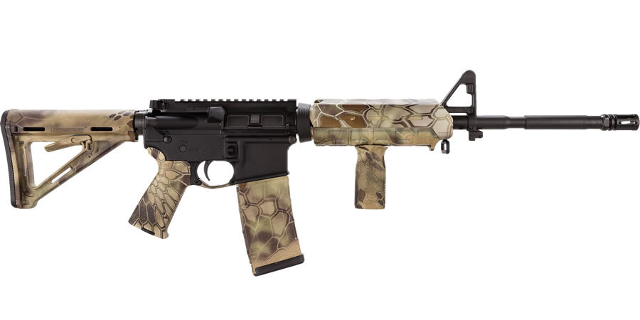 M4 Carbine 5.56×45 NATO Magpul Kryptek Highlander Camo Rifle