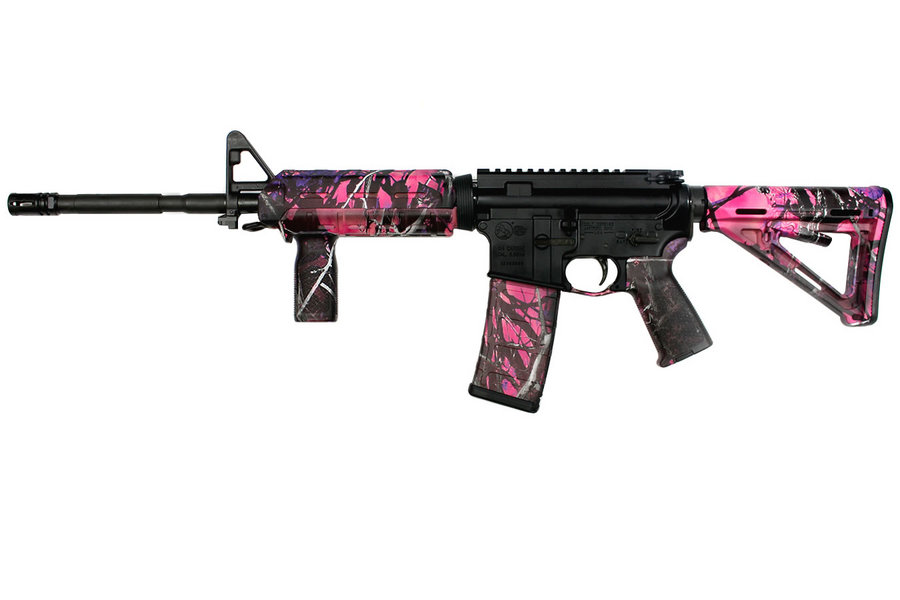 M4 Carbine 5.56×45 NATO Magpul Muddy Girl Camo Rifle