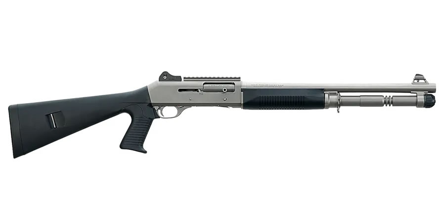 M4 Tactical 12 Gauge Semi-Automatic Shotgun with Titanium Cerakote Barrel