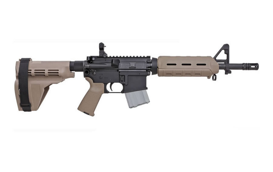 M400 5.56mm FDE Centerfire Pistol with SB15 Stabilizing Brace