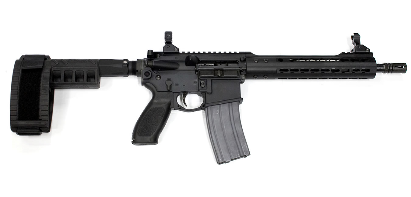 M400 Elite 5.56mm Pistol with Sig Brace and KeyMod Rail
