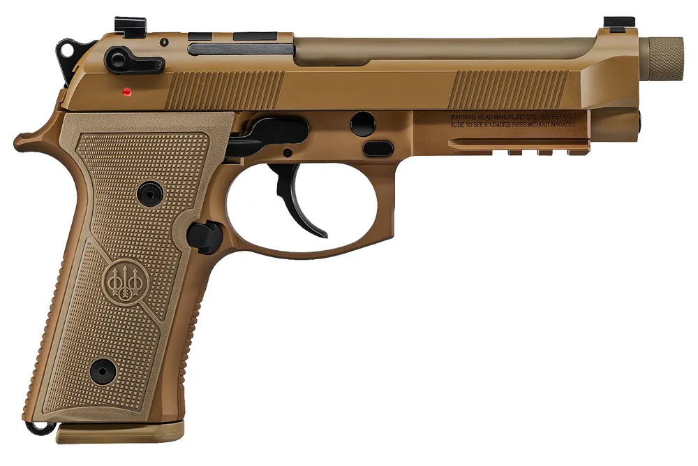 M9A4 9mm Full-Size Pistol with 18-Round Magazine FDE Finish