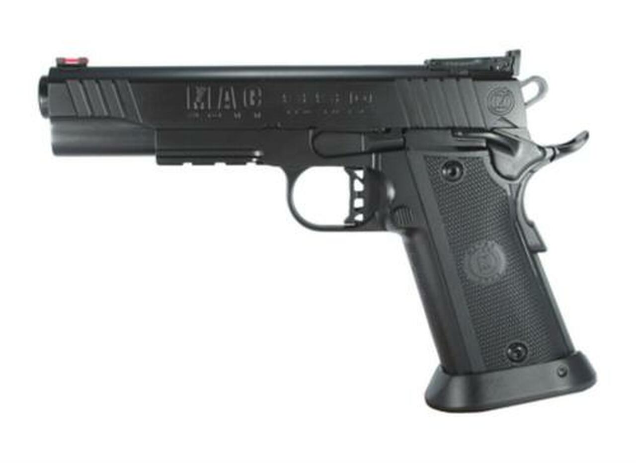 MAC 3011 SSD Tactical 45 ACP 5″ Barrel Blue Finish Adjustable Rear Sight Tactical Rail Black Grips12rd