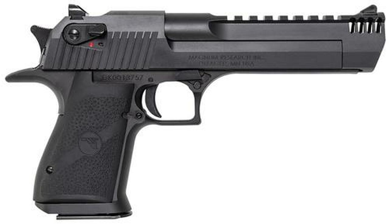 Mag Desert Eagle Mark XIX, Muzzle Brake Single 357Mag 6″ Barrel, Black, 9rd