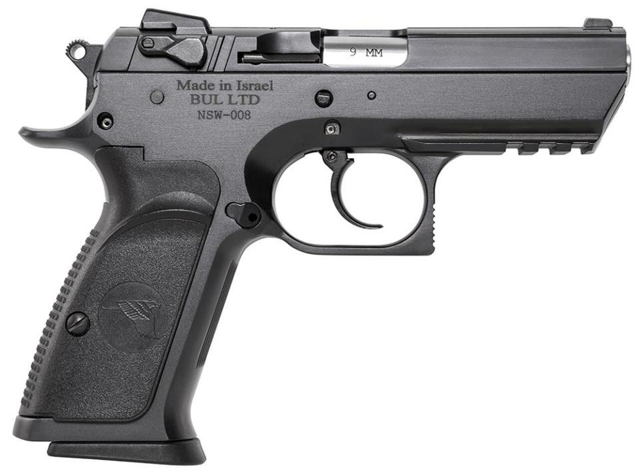 Magnum Research Baby Desert Eagle III Semi-Compact 9mm 3.85″ Barrel Three-Dot Sights 16rd Mag