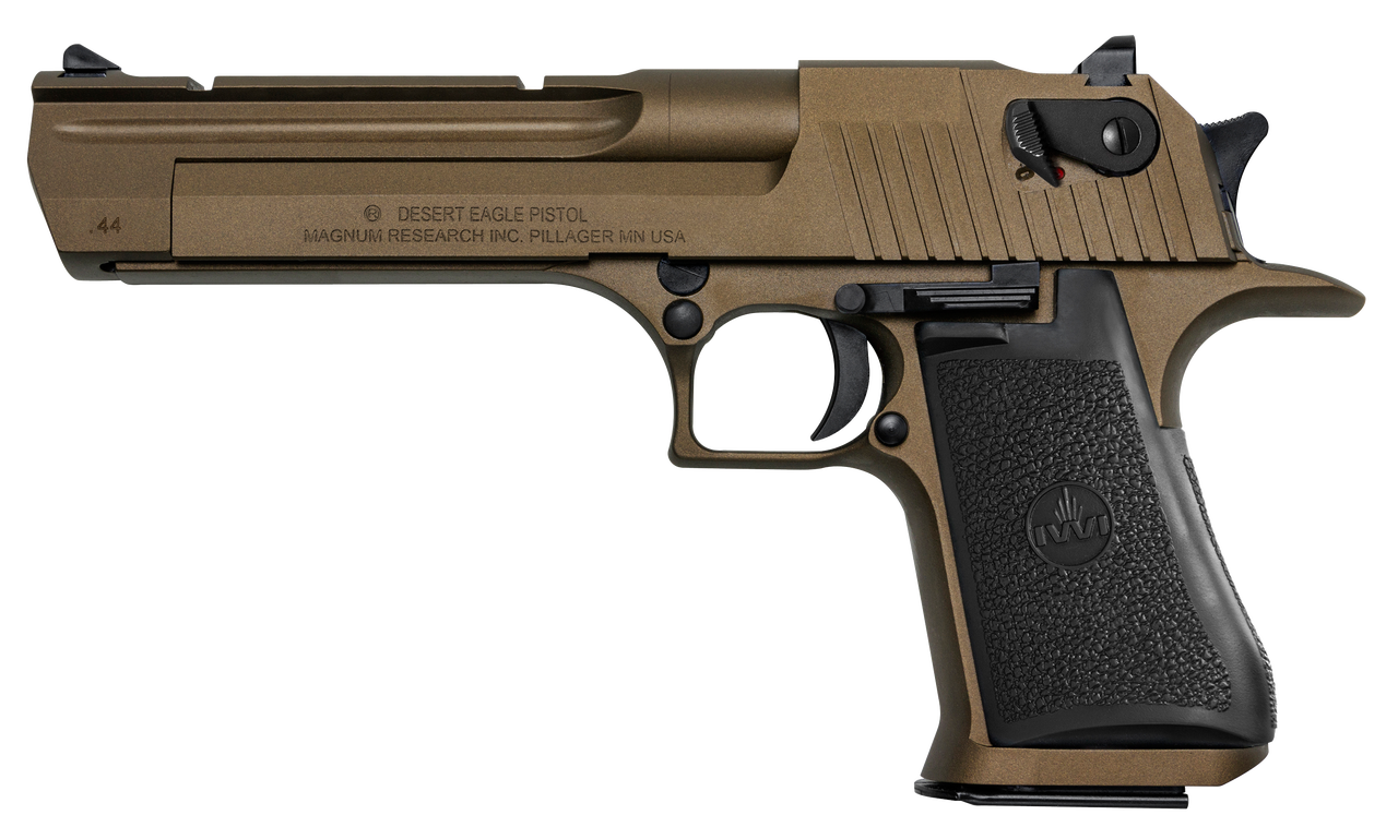 Magnum Research Desert Eagle .44 Mag, 6″ Barrel, FS, Burnt Bronze, 8rd