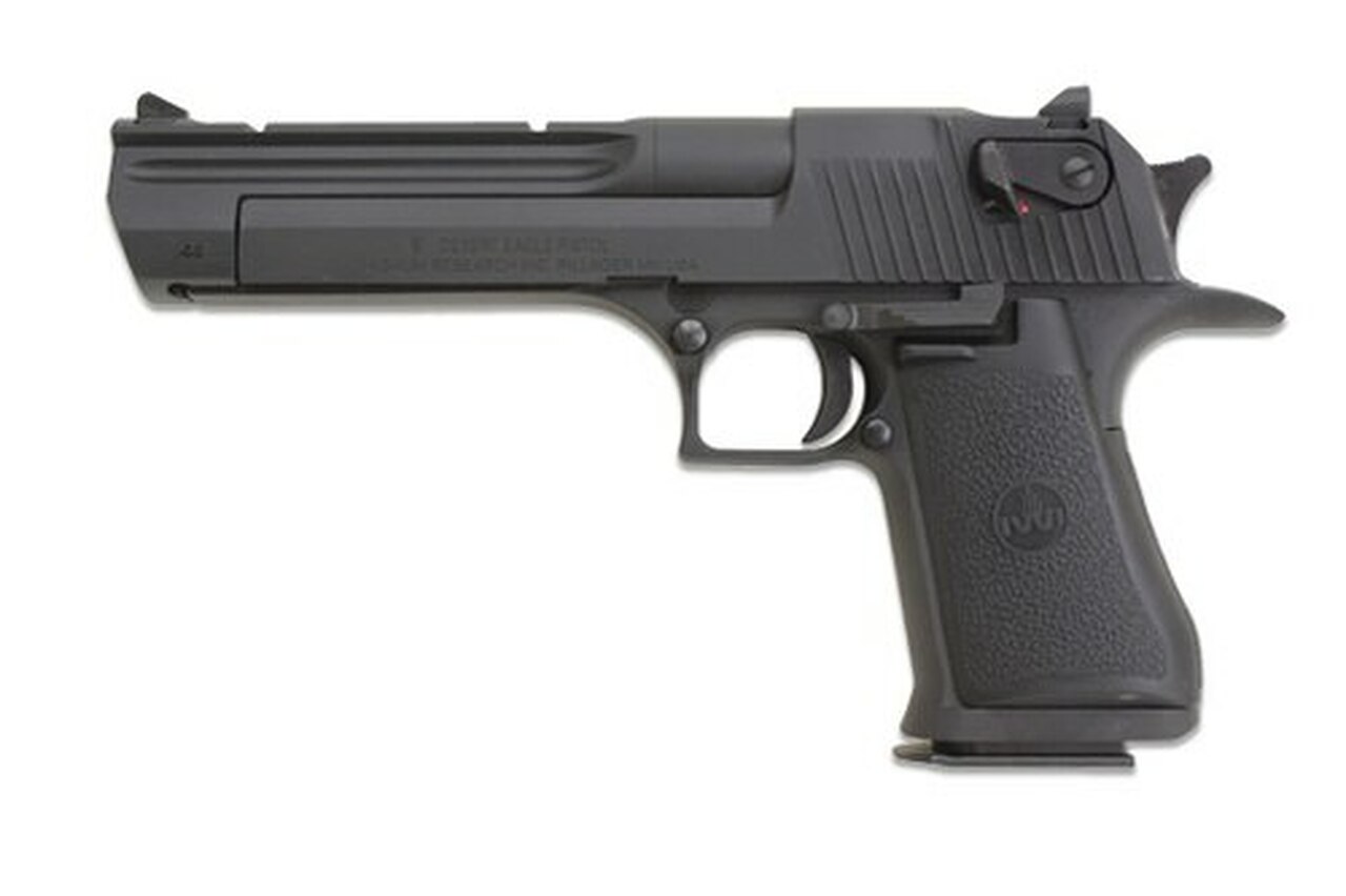 Magnum Research Desert Eagle *CA Appr* 44 RemMag 6″ Barrel, Black Synthetic Grip Black, 8rd