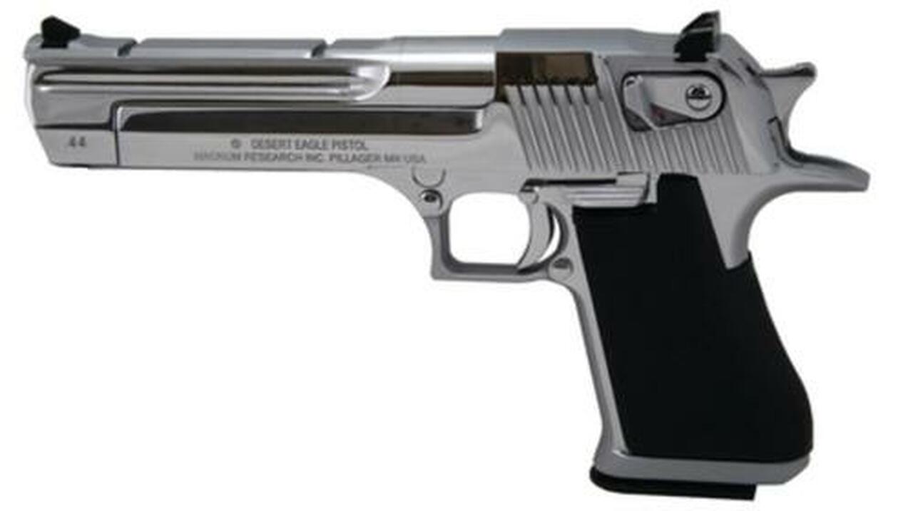 Magnum Research Desert Eagle Mark XIX .44 Magnum 6″ Barrel Polished Chrome Finish 8rd California Compliant
