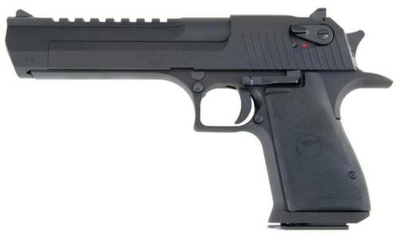 Magnum Research Desert Eagle Mark XIX 44 RemMag 6″ Barrel, Black Synthetic Grip Black, 8rd