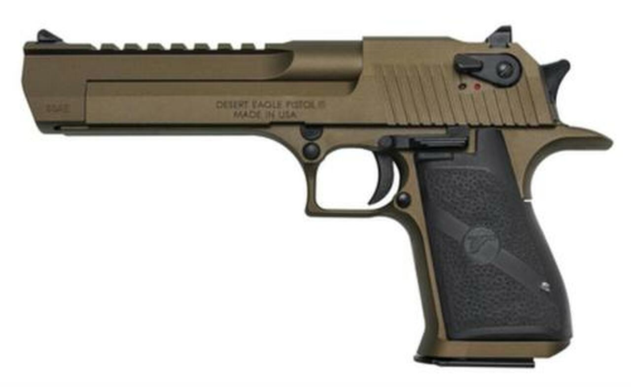 Magnum Research Desert Eagle Mark XIX .50 AE 6″ Barrel Burnt Bronze Cerakote 7rd Mag