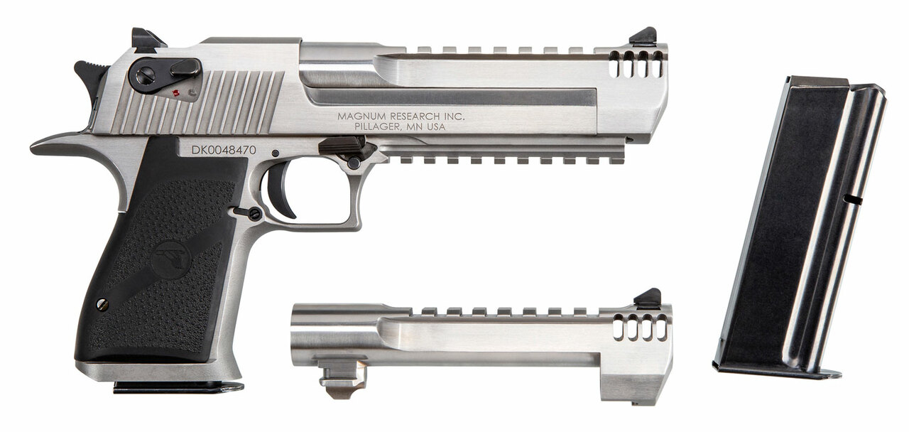 Magnum Research Desert Eagle Mk XIX 50 AE/429 DE Combo, 6″, Stainless, 7rd