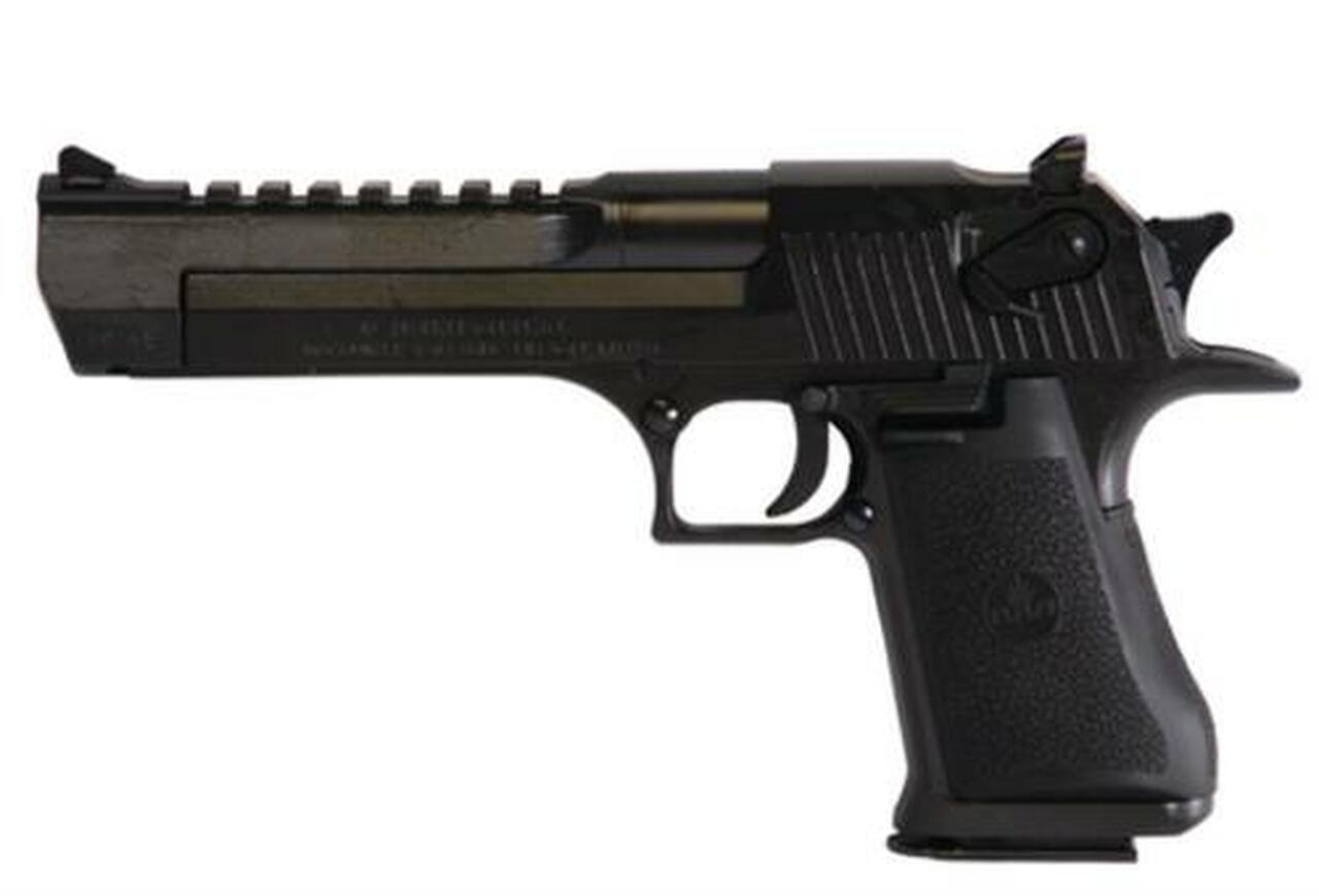Magnum Research IWI Desert Eagle Mark XIX .50 AE 6″ Black, 7 Round Mag