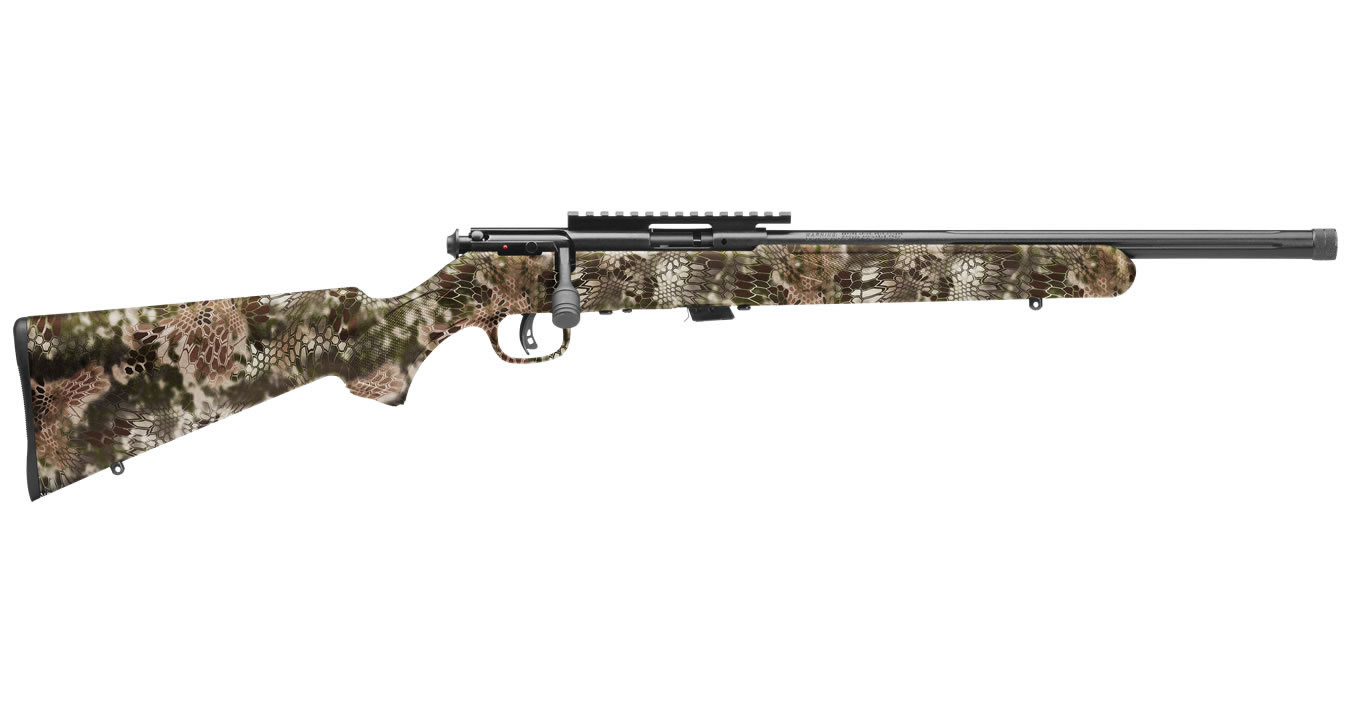Mark II FV-SR 22LR Bolt Action Rimfire Rifle with Kryptek Highlander Stock