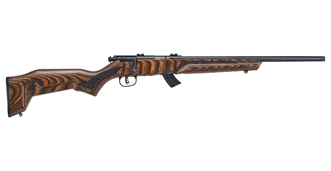 Mark II Minimalist 22LR Bolt-Action Rifle with Brown Stock