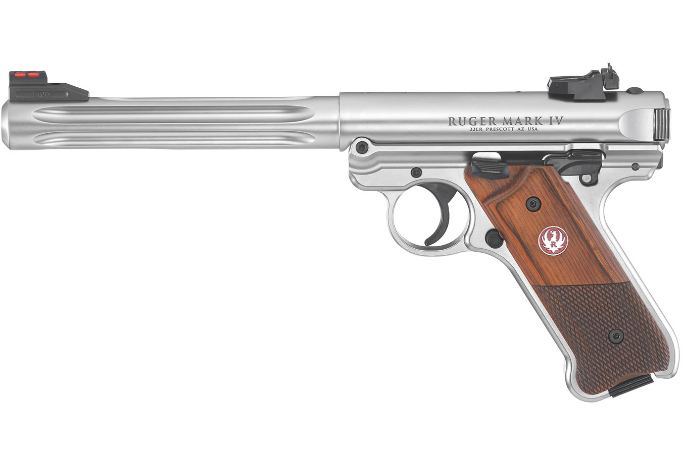 Mark IV Hunter 22LR Rimfire Pistol with Fluted Bull Barrel