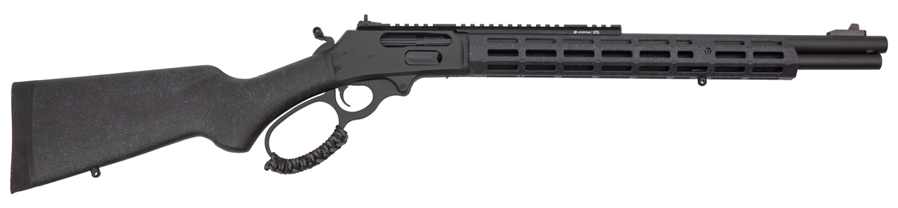 Marlin 1895 Modern Lever Hunter .45-70 Govt, 18″ Barrel, Midwest Industries M-Lok Forend, Black