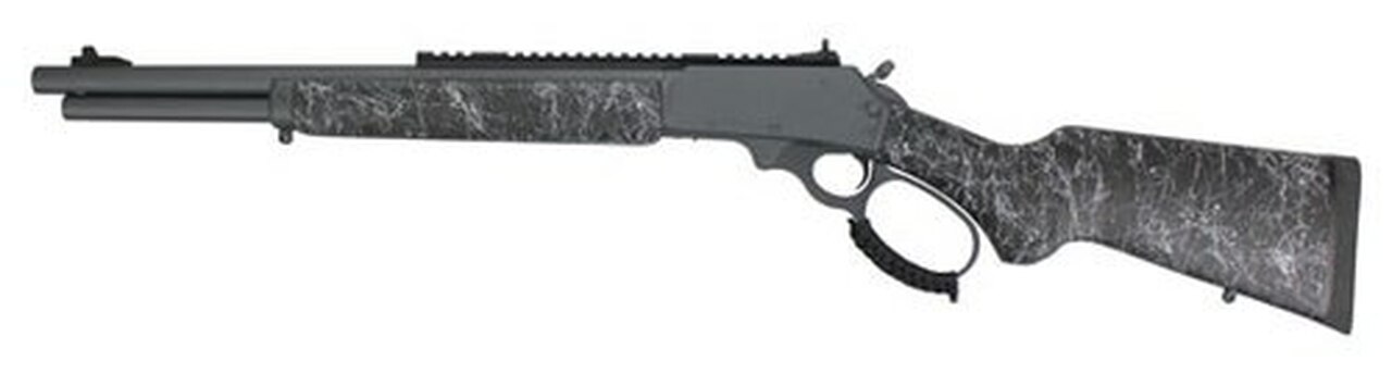Marlin 1895 SBL Modern Lever Hunter MLH 45-70 18″ Threaded Barrel, Sniper Gray Cerakote, Black Stock, Light Splatter XS Ghost Ring Sight