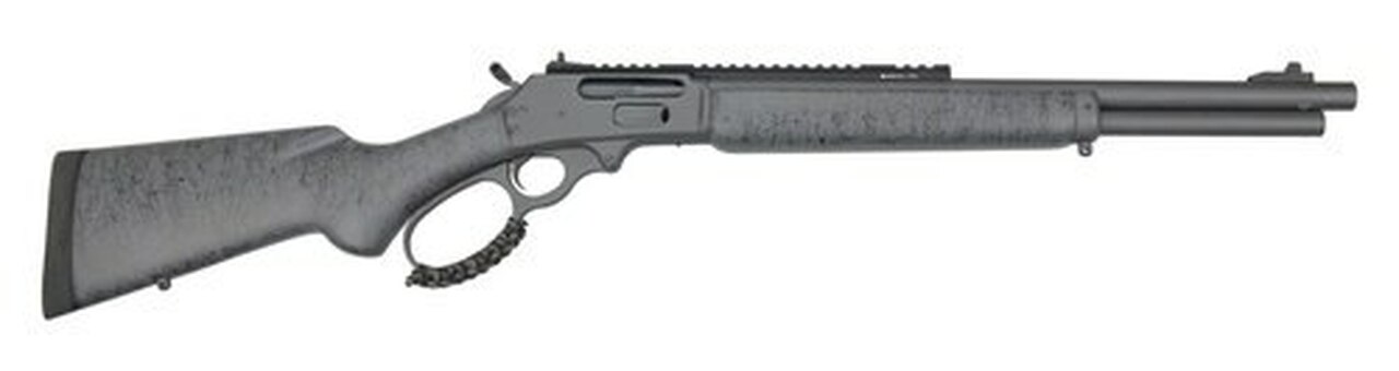 Marlin 1895 SBL Modern Lever Hunter MLH 45-70, 18″ Threaded Barrel, Sniper Gray Cerakote, Gray/Black Stock, XS Ghost Ring Sight