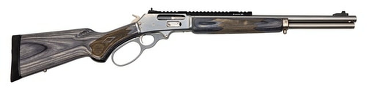 Marlin 1895SBL 45-70 Govt, 18″ SS Barrel, Laminate Stock, Scout Rail, Large Loop, XS Sights, 5rd