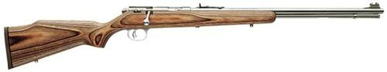 Marlin XT-22MTSL ProFire Adjustable Trigger, 22″ SS Barrel Laminate Brown Stock, Hood Sights, Rifle Pad 12 shot