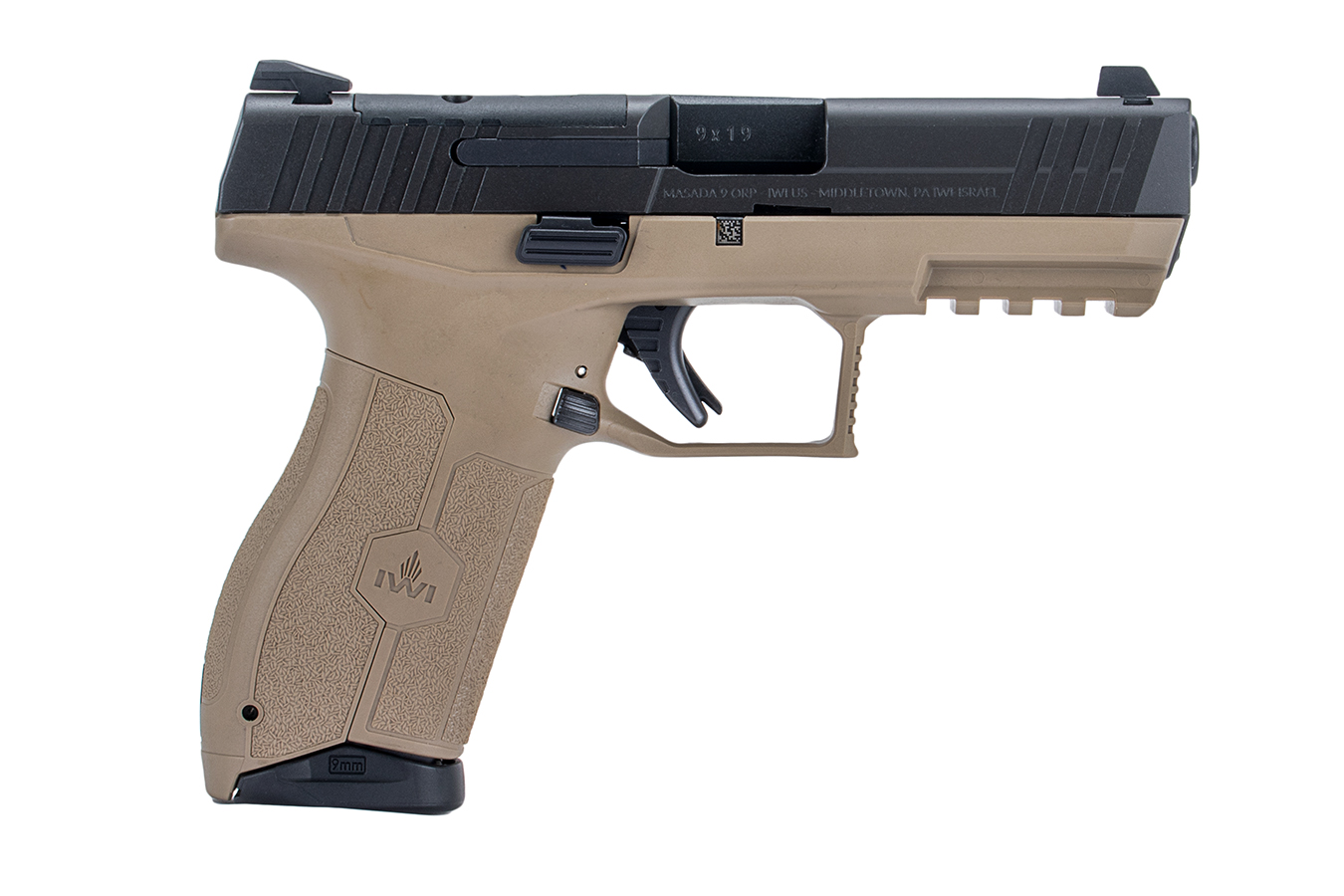 Masada 9mm Optics Ready Striker-Fired Pistol with FDE Frame