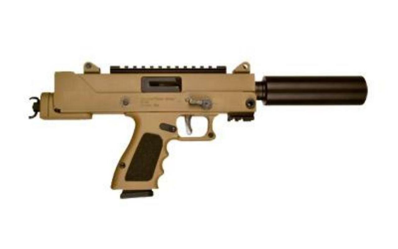 Masterpiece Arms 9mm Side Cocking, Threaded Barre 8″, , 17 rd