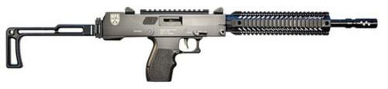 Masterpiece Arms Defender Carbine, 5.7x28mm, 16″ Barrel, 20rd Mag, Folding Stock, Black