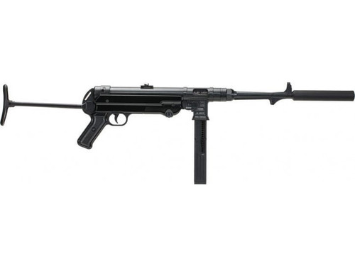 Mauser Rimfire MP-40 Carbine 22 LR,16.30″ Barrel, Faux Suppressor, Black,10rd