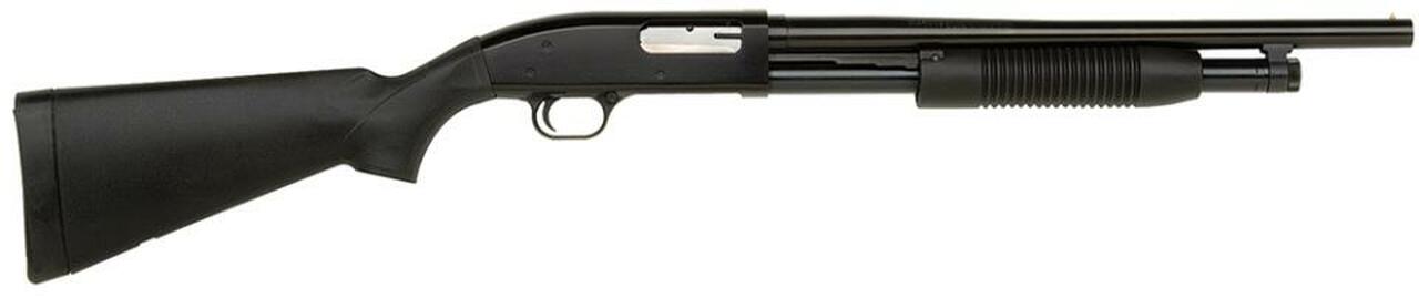 Maverick 88 Pump Security/Special Purpose 12 ga 18.5″ Barrel, 3″, Synthetic Stock Black, 5rd